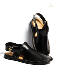 BLACK Winter Shoes Handmade Leather - BaashisFOOTWEAR