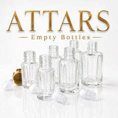 Empty Attars Bottles 3,6,12 ML’s