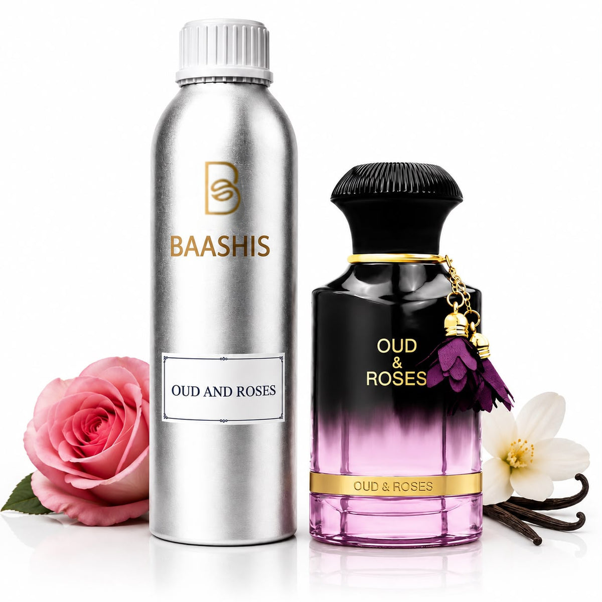 IMPORTED OUD AND ROSES Fragrance Oil 90% Matching