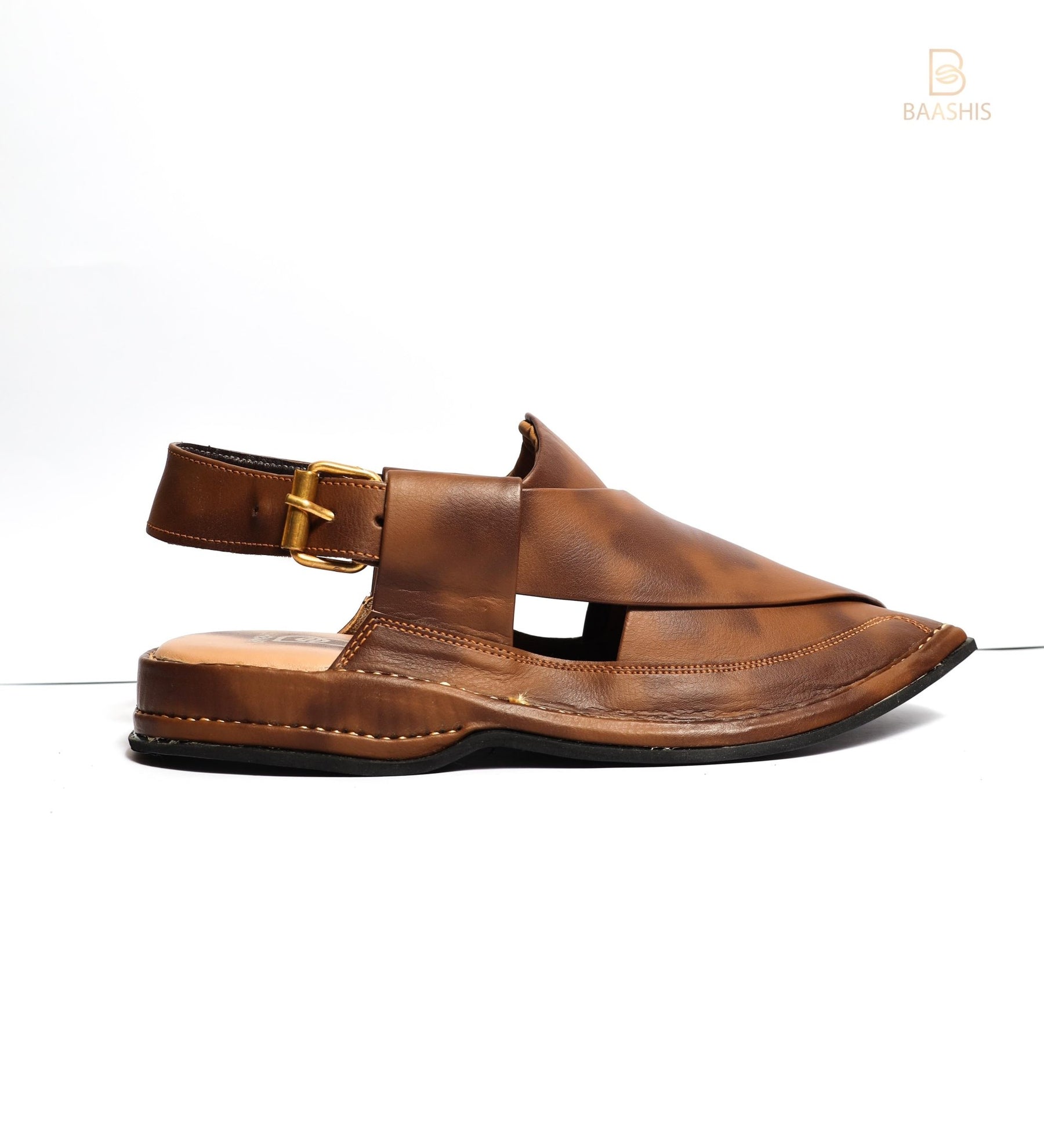 Double Sole Double Shade Zalmi Leather Handmade - Baashis