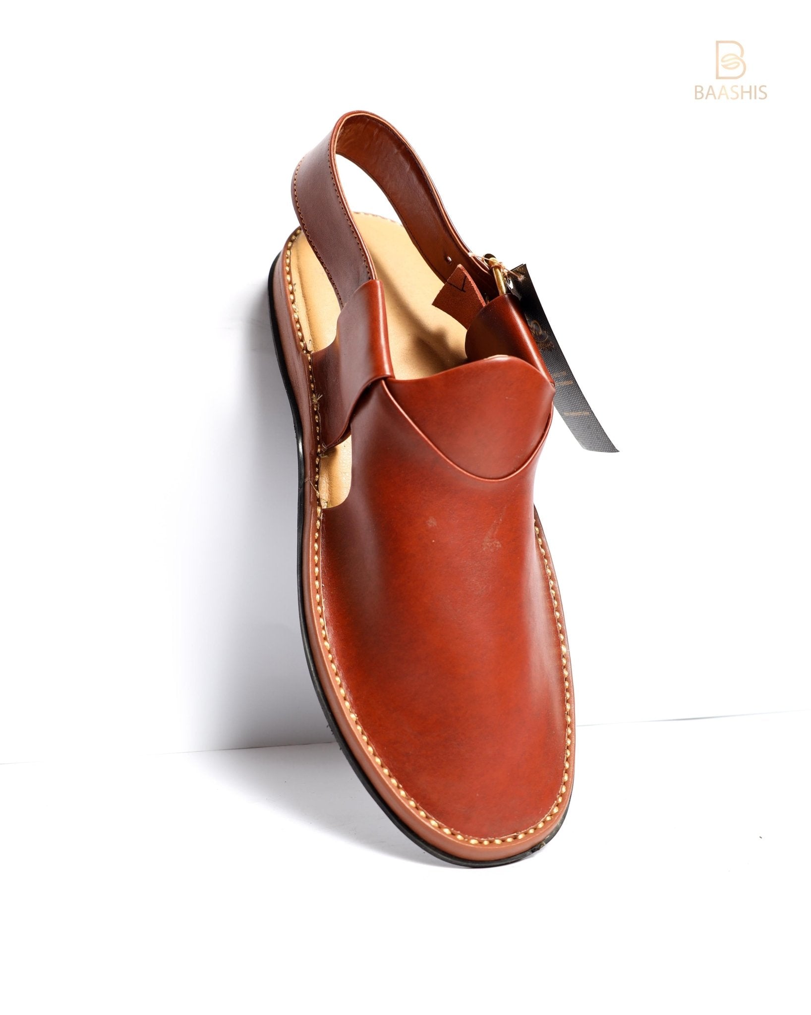 MENROON Leather Shoe in Pure Hand Made Cow Leather - BaashisFOOTWEAR